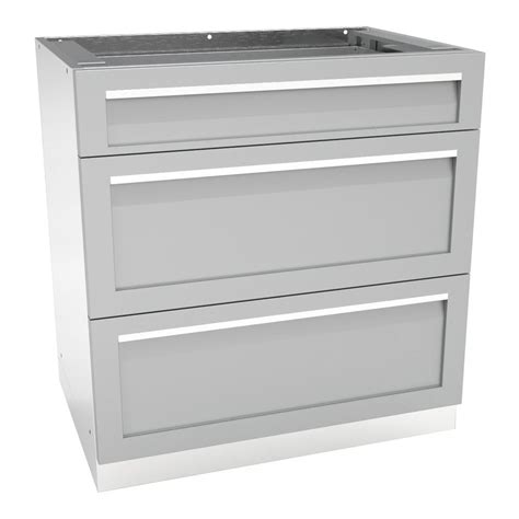 4 life outdoor 3-drawer stainless steel outdoor kitchen cabinet|4 life outdoor cabinets.